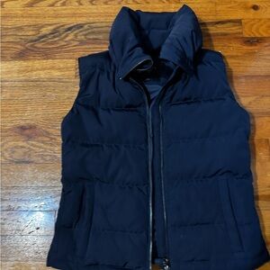 Women's Navy Blue Puffer Vest
